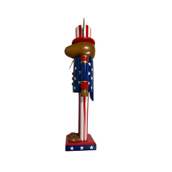 Patriotic American Eagle Nutcracker Holiday Decor Christmas Decoration - Picture 2 of 3
